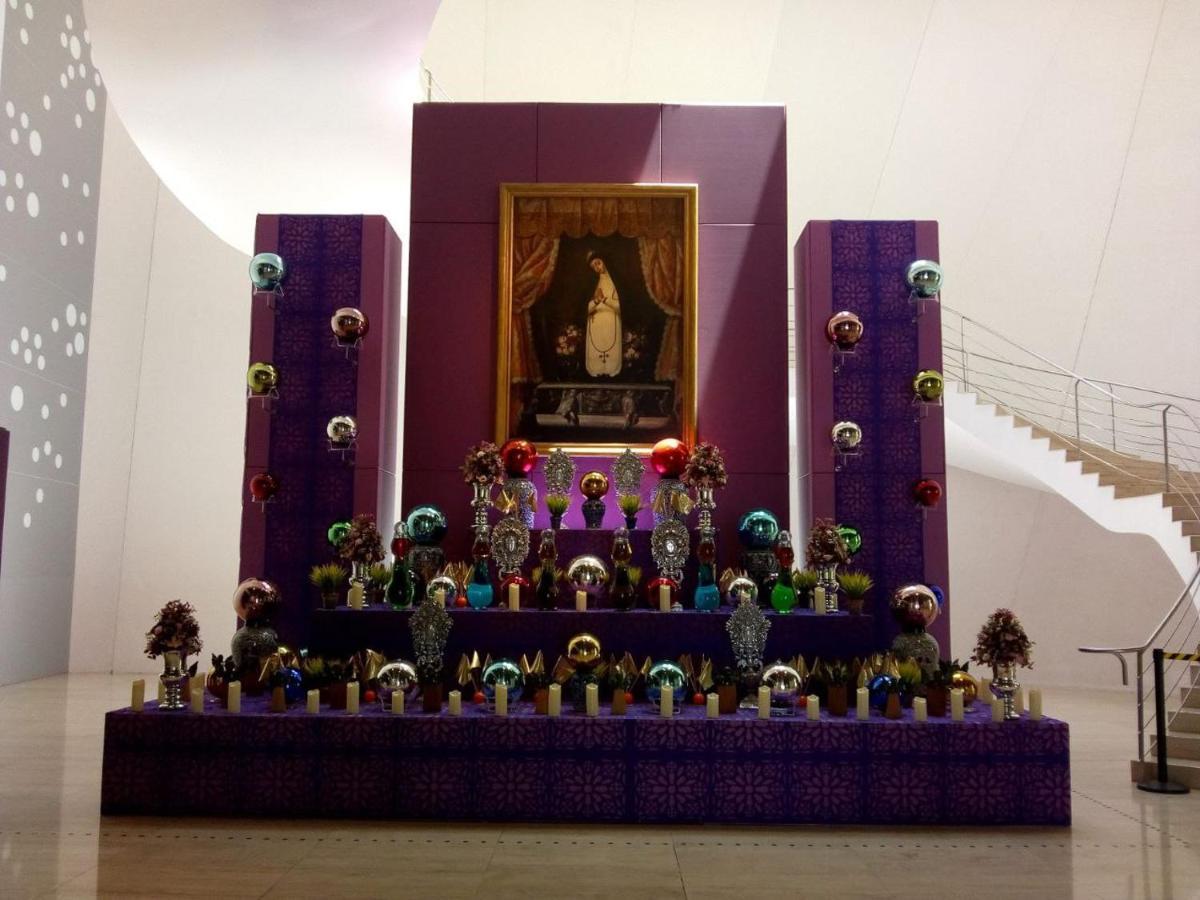 Hostal Azul Puebla Barrio El Alto Esterno foto