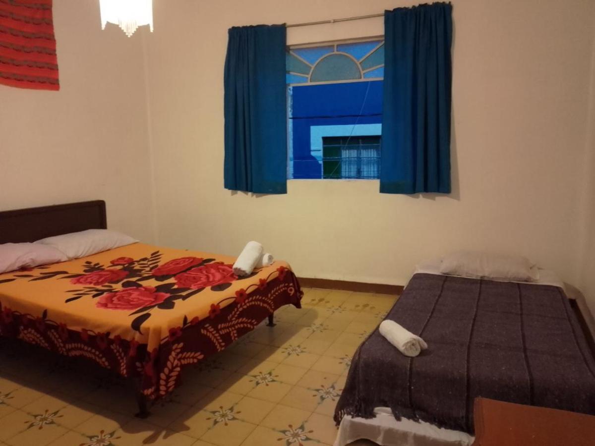 Hostal Azul Puebla Barrio El Alto Esterno foto