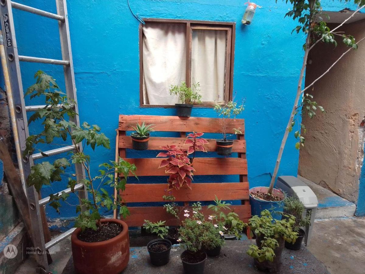 Hostal Azul Puebla Barrio El Alto Esterno foto