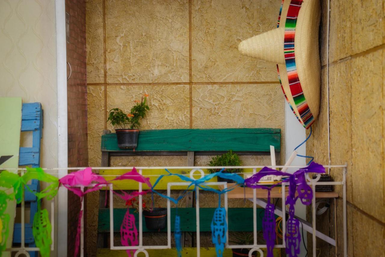Hostal Azul Puebla Barrio El Alto Esterno foto