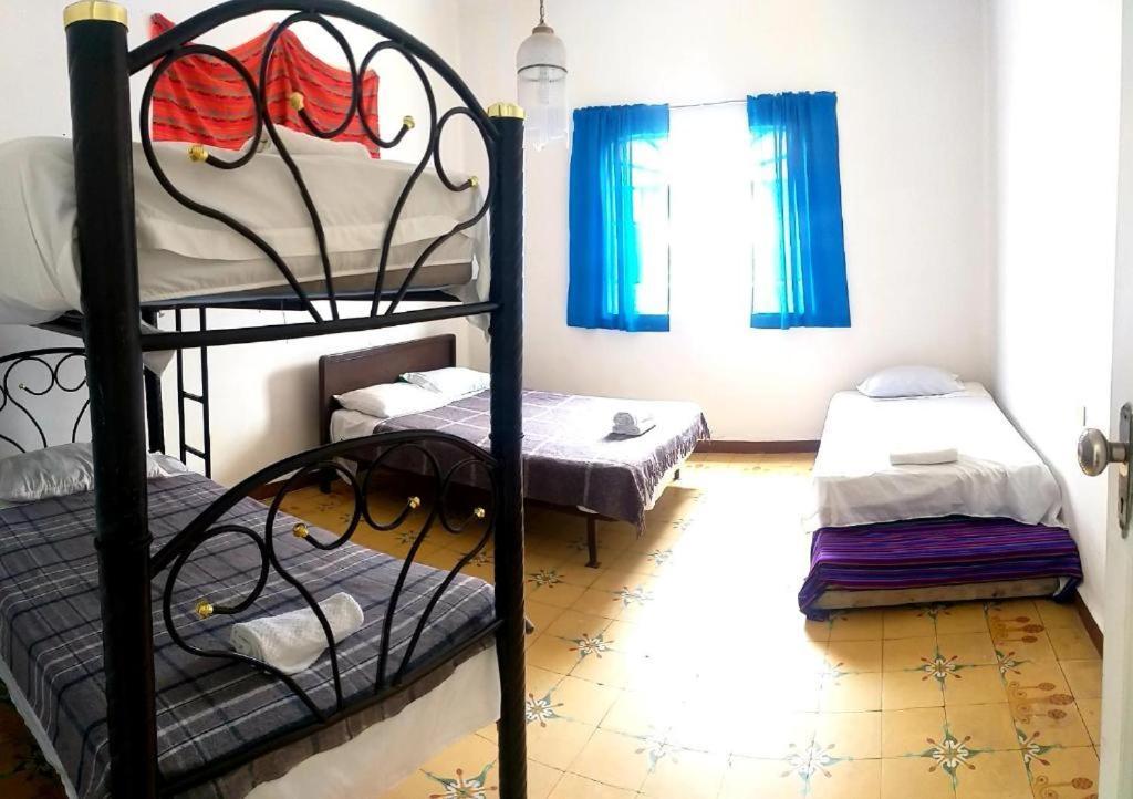 Hostal Azul Puebla Barrio El Alto Esterno foto